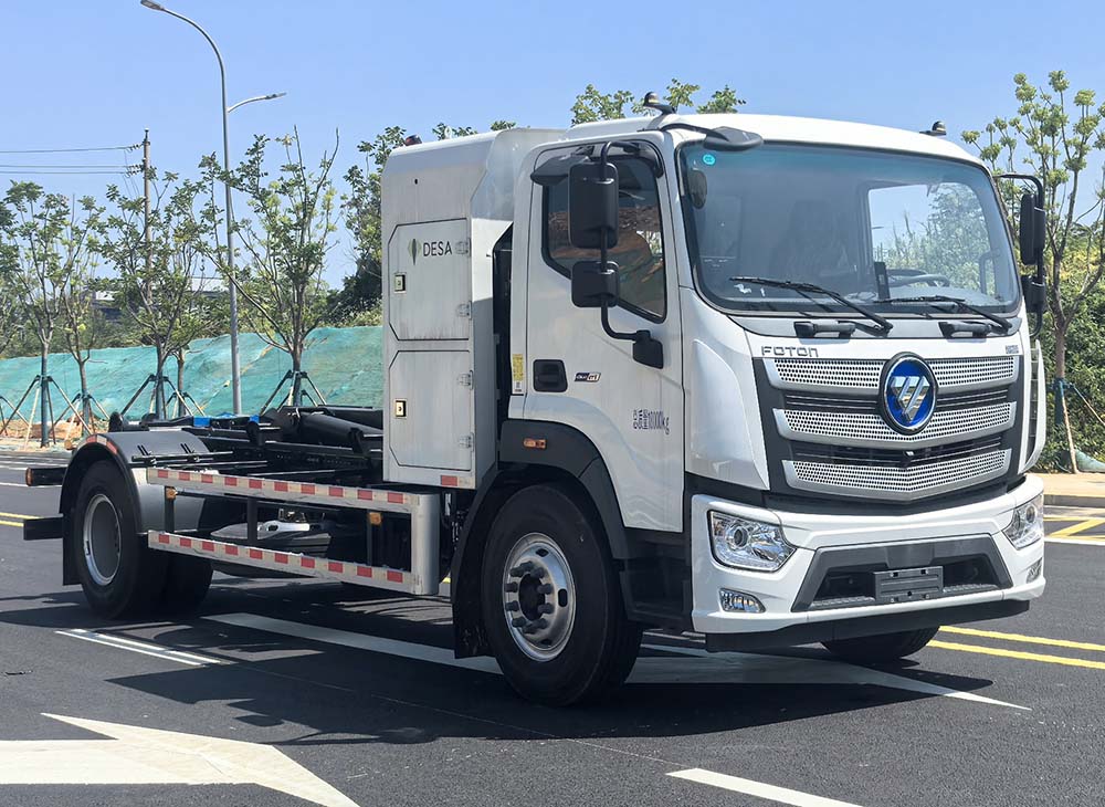 DST5184ZXXEV型純電動(dòng)車廂可卸式垃圾車圖片