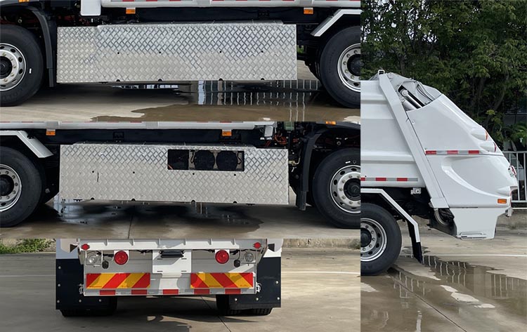 悅達(dá)牌YD5182ZYSDFBEV純電動(dòng)壓縮式垃圾車公告圖片