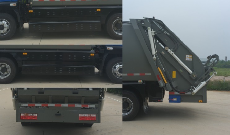 五征牌WZK5120ZYSW63BEV純電動(dòng)壓縮式垃圾車公告圖片