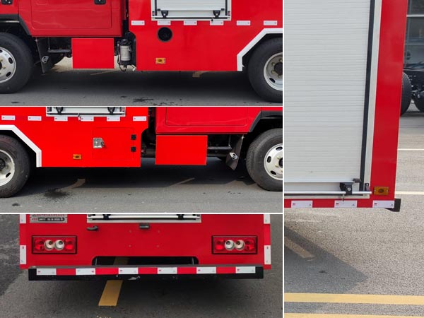 專致牌YZZ5071GXFPM25/B6泡沫消防車公告圖片