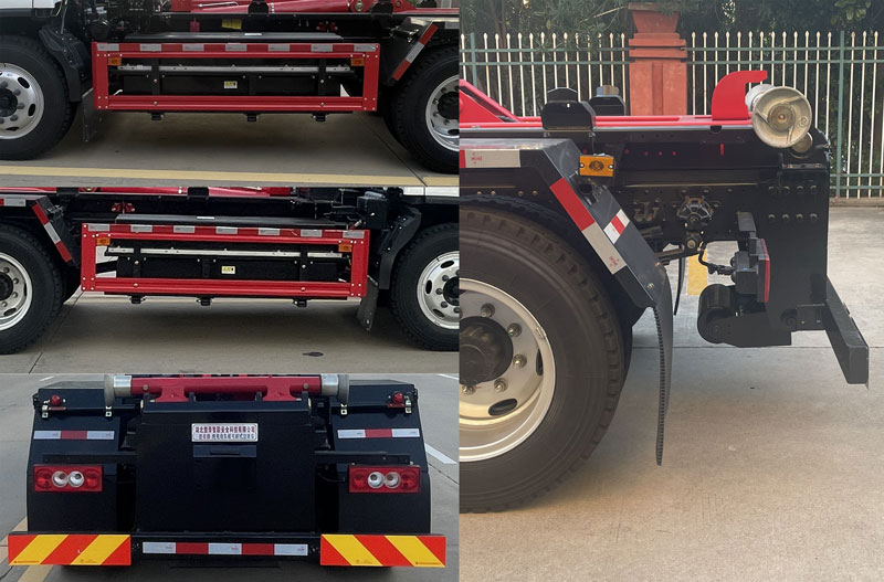 楚帝牌DCD5120ZXXBJBEV純電動(dòng)車廂可卸式垃圾車公告圖片