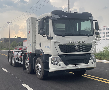 HDW5311ZXXZZBEV型純電動(dòng)車(chē)廂可卸式垃圾車(chē)圖片