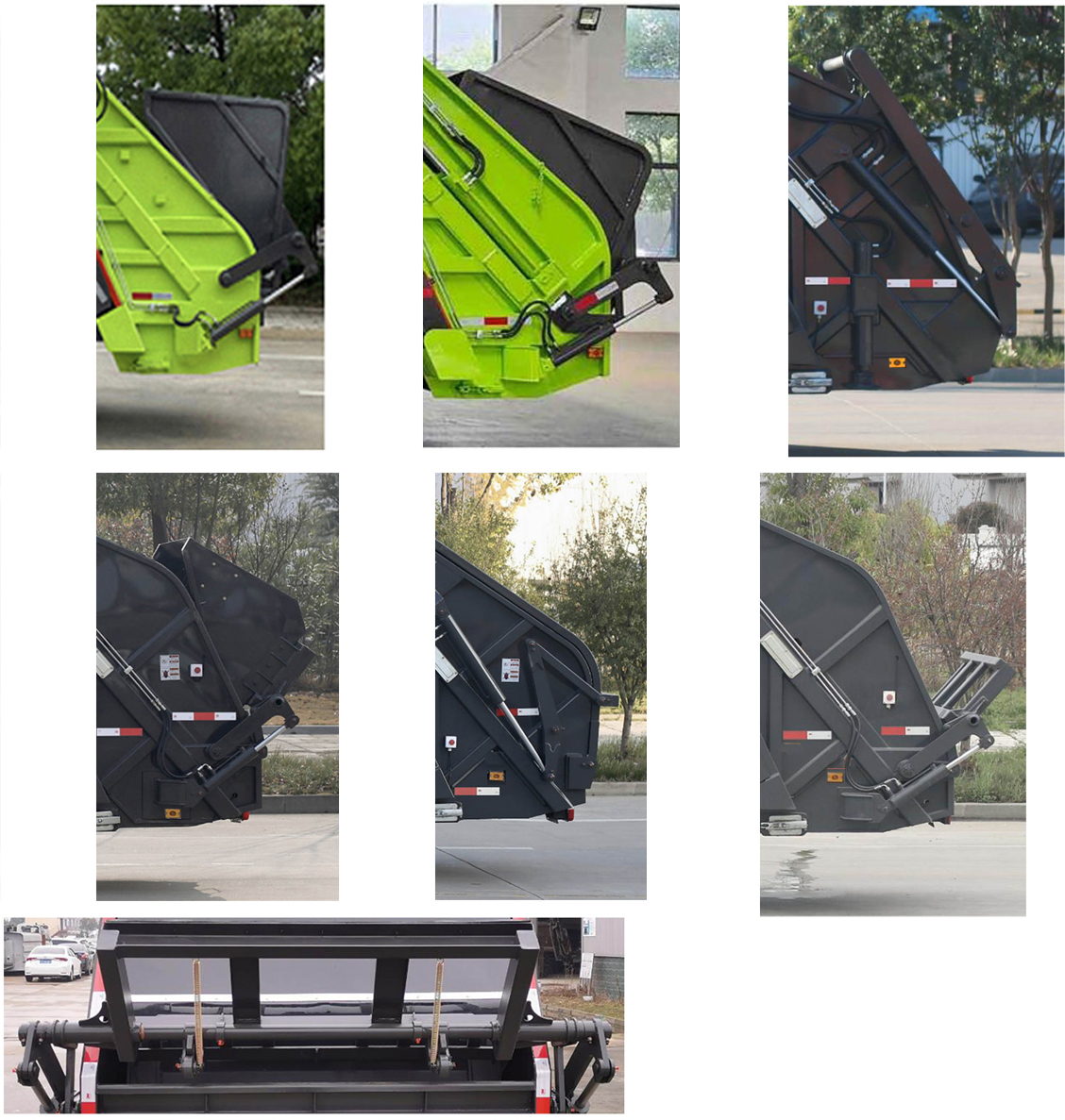 傳旗重科牌CQH5122ZYSSXBEV純電動壓縮式垃圾車公告圖片