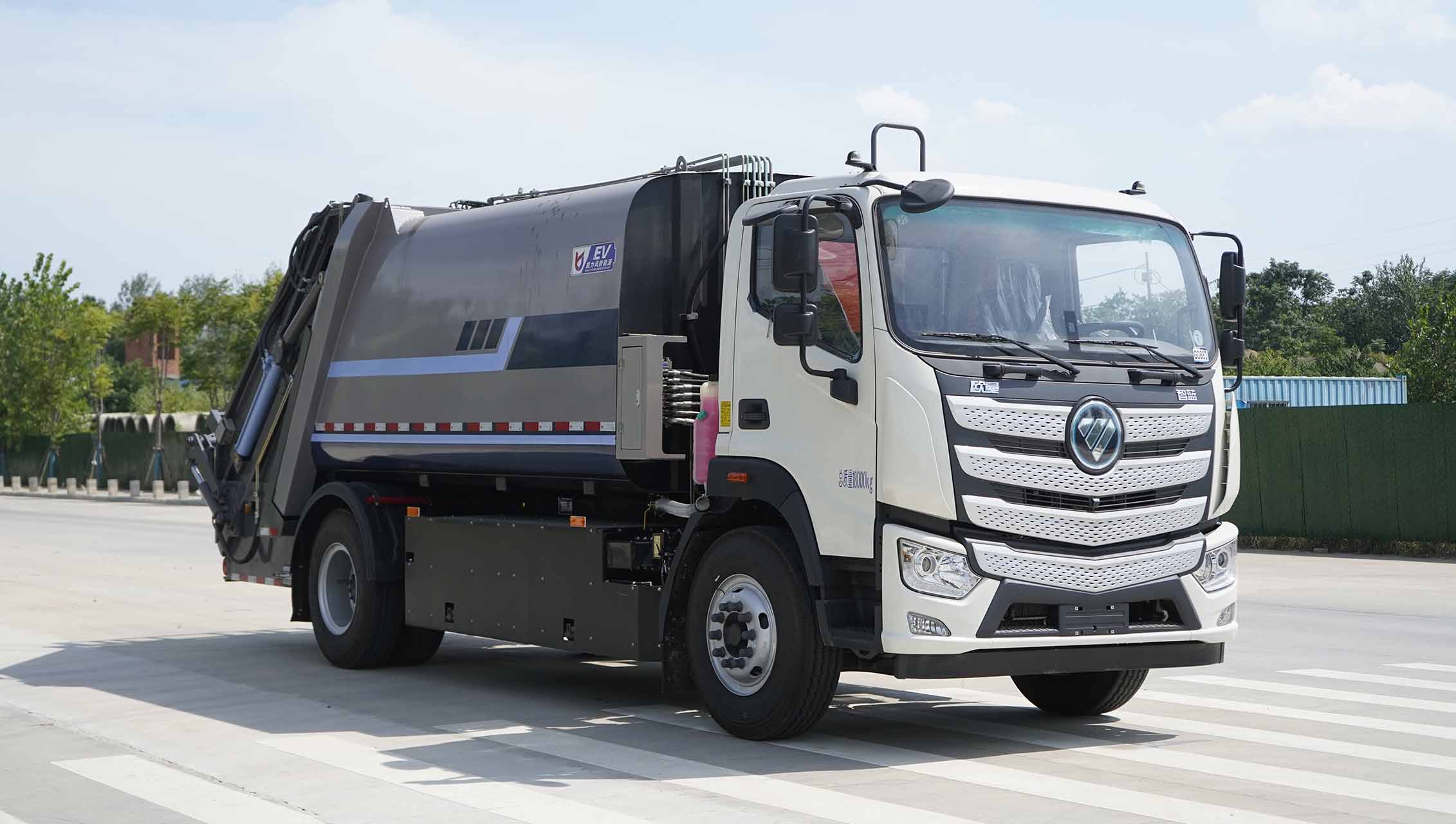 KLF5185ZYSBEV型純電動(dòng)壓縮式垃圾車圖片