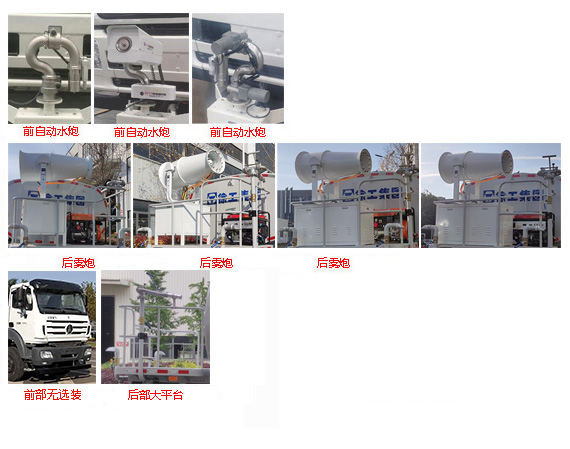 徐工牌XGH5180GPSU6綠化噴灑車公告圖片