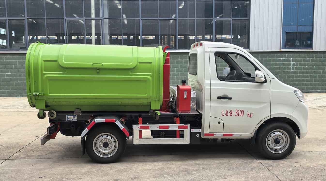 凱力風(fēng)牌KLF5032ZXXBEV純電動(dòng)車廂可卸式垃圾車公告圖片