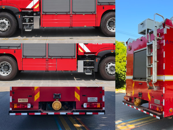 啟敬牌QHV5190GXFPM50/HW6泡沫消防車公告圖片