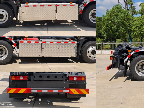 程力威牌CLW5120ZXXBEVAHJ純電動(dòng)車(chē)廂可卸式垃圾車(chē)公告圖片