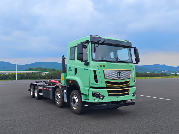 HN5310ZXXMH41C7SHEVY型甲醇插電式增程混合動(dòng)力車廂可卸式垃圾車圖片