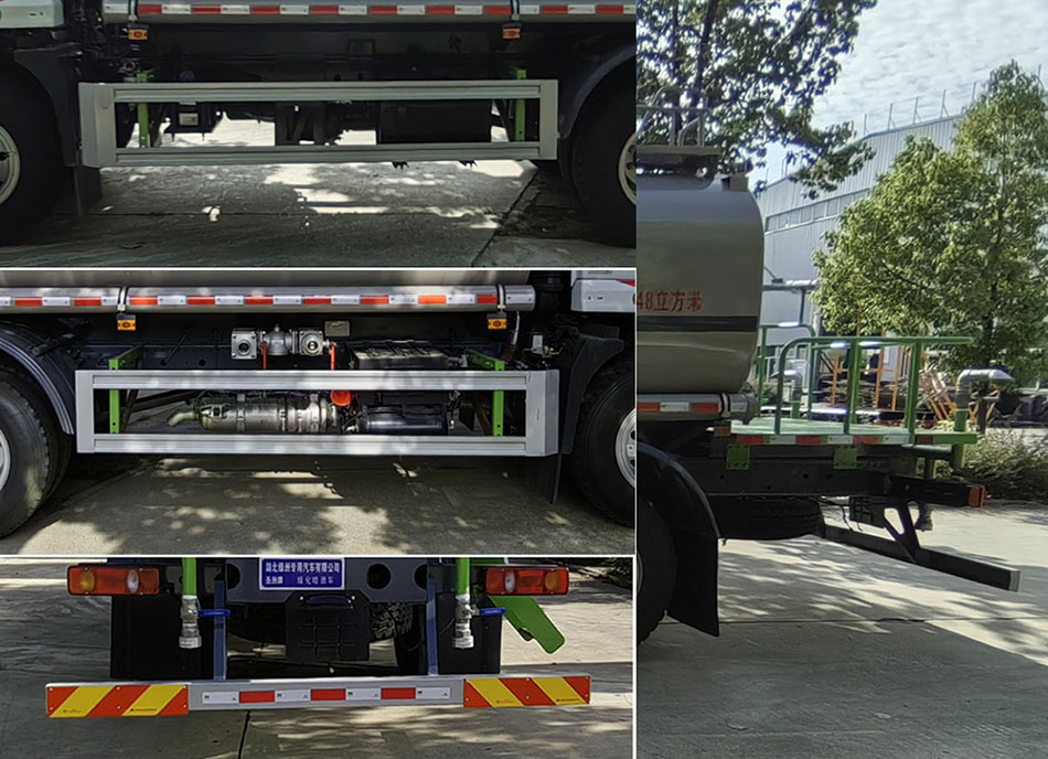 圣洲牌LVZ5163GPSDFV6綠化噴灑車公告圖片