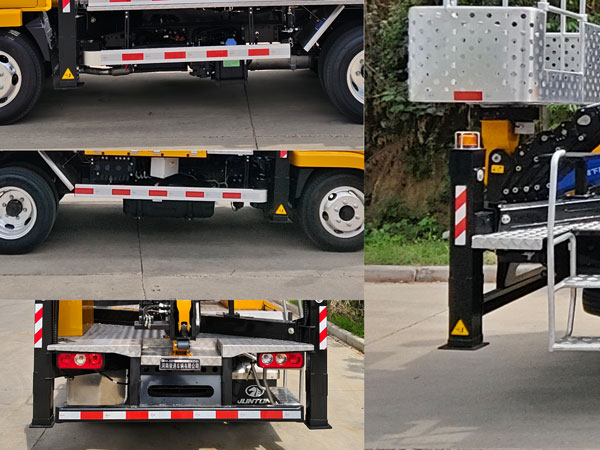 駿通牌JF5040JGKSQ6高空作業(yè)車公告圖片