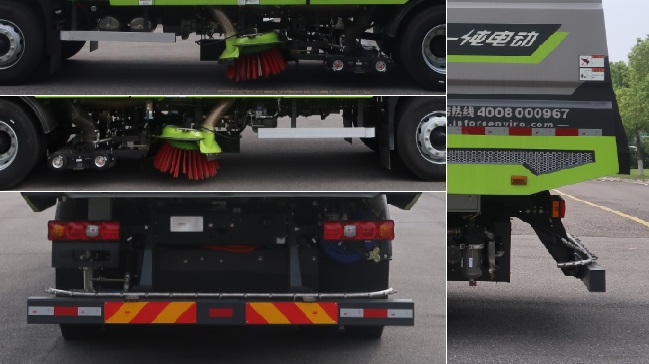 中聯(lián)牌ZBH5180TXSSXBEVA純電動(dòng)洗掃車公告圖片