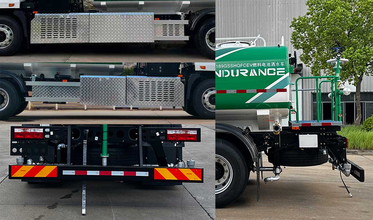 山花牌JHA5189GSSHQFCEV燃料電池灑水車公告圖片