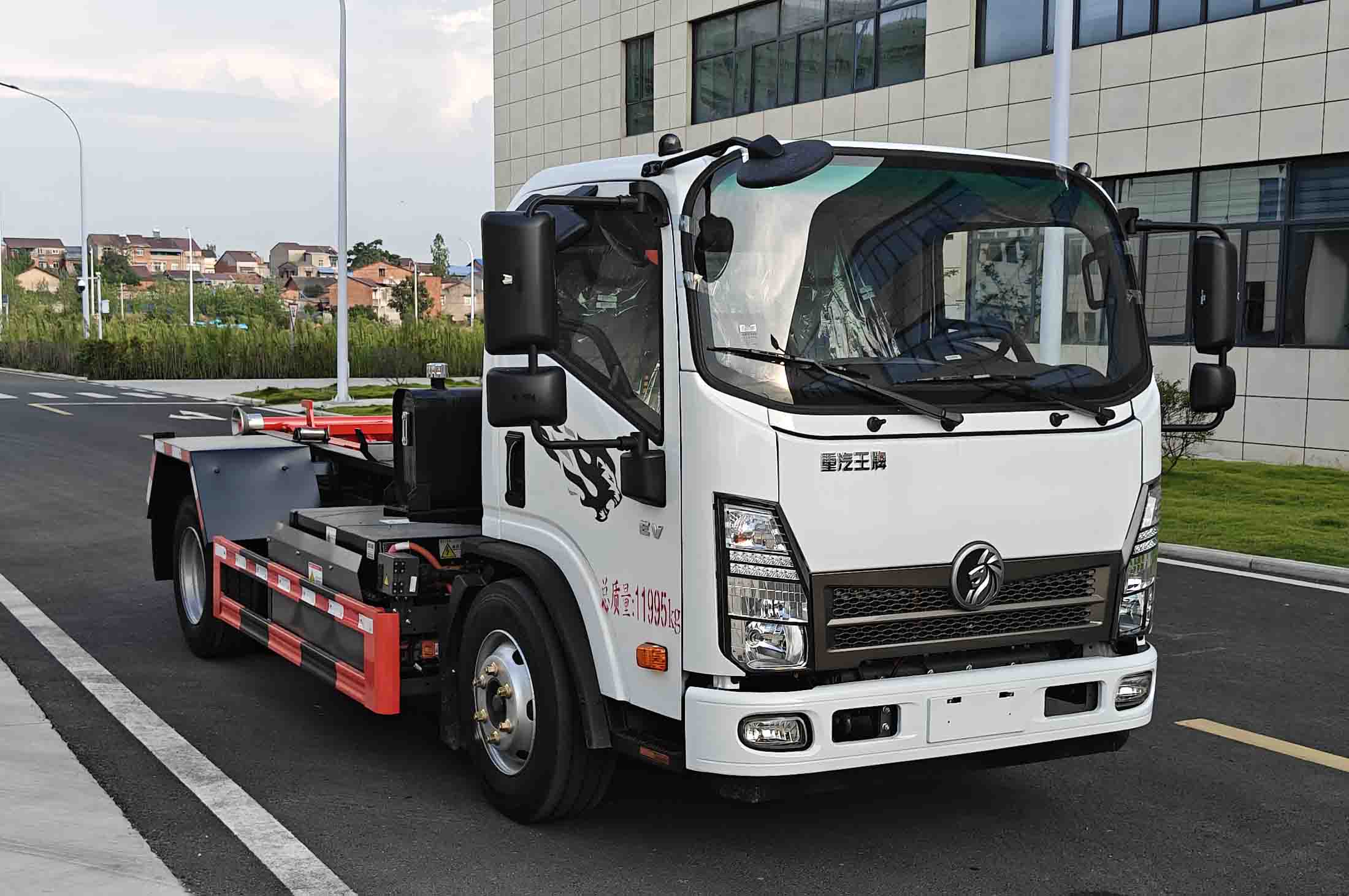 SZD5124ZXXCDWBEV型純電動(dòng)車廂可卸式垃圾車圖片