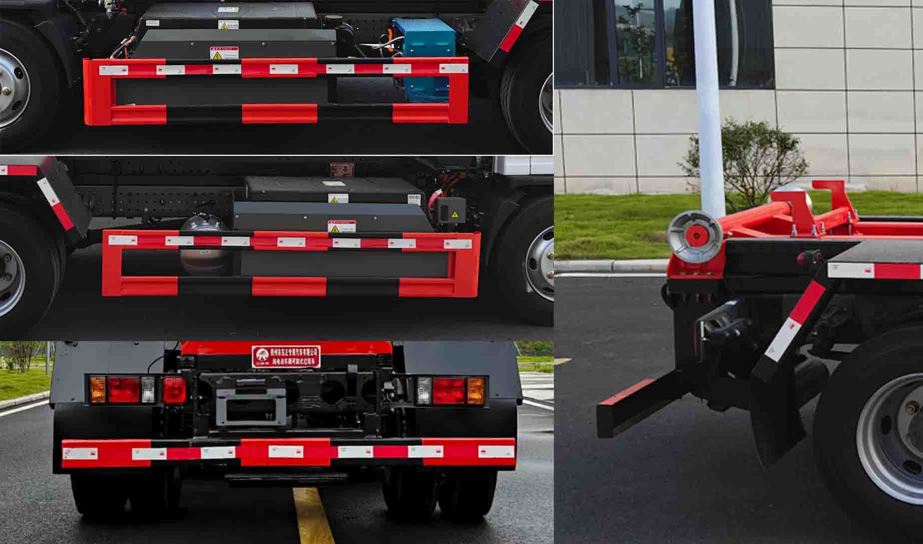 炎帝牌SZD5124ZXXCDWBEV純電動(dòng)車廂可卸式垃圾車公告圖片