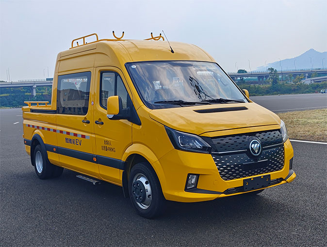 福田牌BJ5058XGCEV1純電動(dòng)工程車