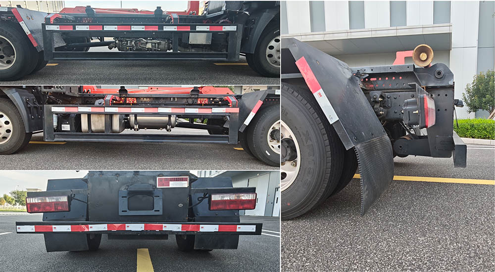 大運(yùn)牌DYQ5043ZXXD6AB車廂可卸式垃圾車公告圖片