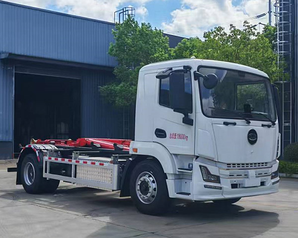 CL5180ZXXBEVFT型純電動(dòng)車廂可卸式垃圾車圖片