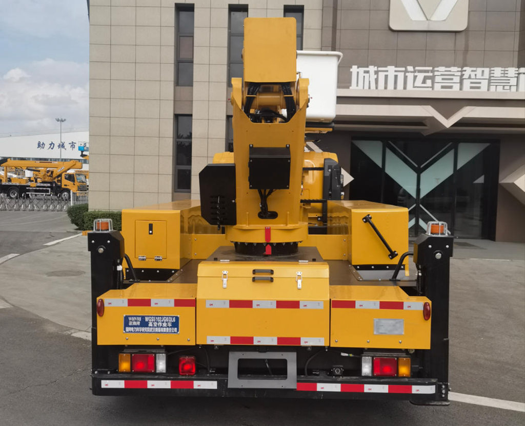 武高所牌WGS5102JGKQL6高空作業(yè)車公告圖片