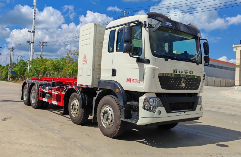 石煤牌SMJ5312ZXXZBEV純電動(dòng)車廂可卸式垃圾車