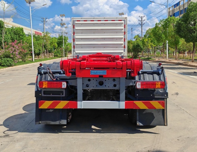 石煤牌SMJ5312ZXXZBEV純電動(dòng)車廂可卸式垃圾車公告圖片