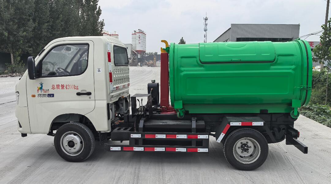 天運威牌TYW5040ZXXBJBEV純電動車廂可卸式垃圾車公告圖片