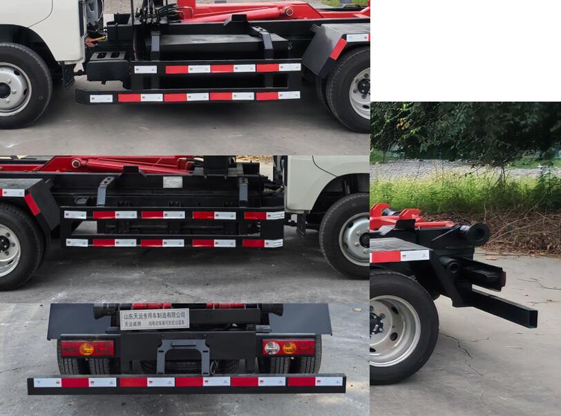 天運威牌TYW5040ZXXBJBEV純電動車廂可卸式垃圾車公告圖片