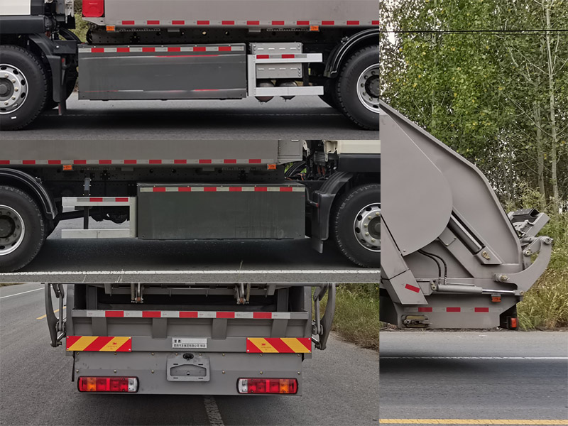 楚勝牌CSC5187ZYSZBEV純電動(dòng)壓縮式垃圾車(chē)公告圖片