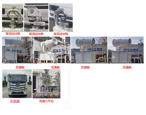 徐工牌XGH5160GPSB6綠化噴灑車公告圖片