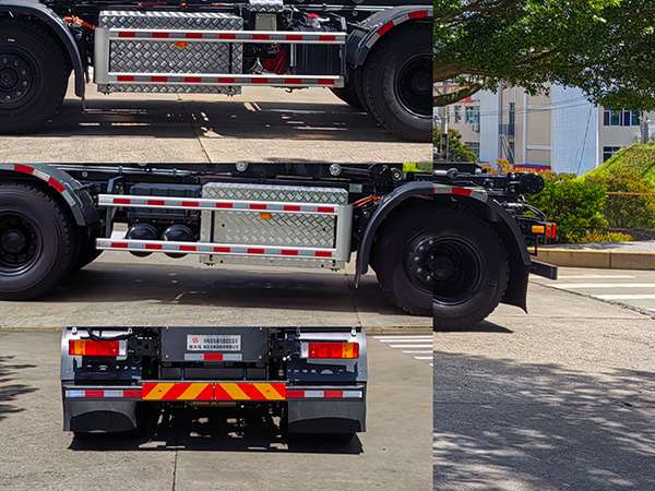 福龍馬牌FLM5320ZXXDFBEV純電動(dòng)車(chē)廂可卸式垃圾車(chē)公告圖片