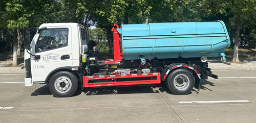 賽伯威牌ZCA5040ZXXF6PHEV插電式混合動力車廂可卸式垃圾車公告圖片