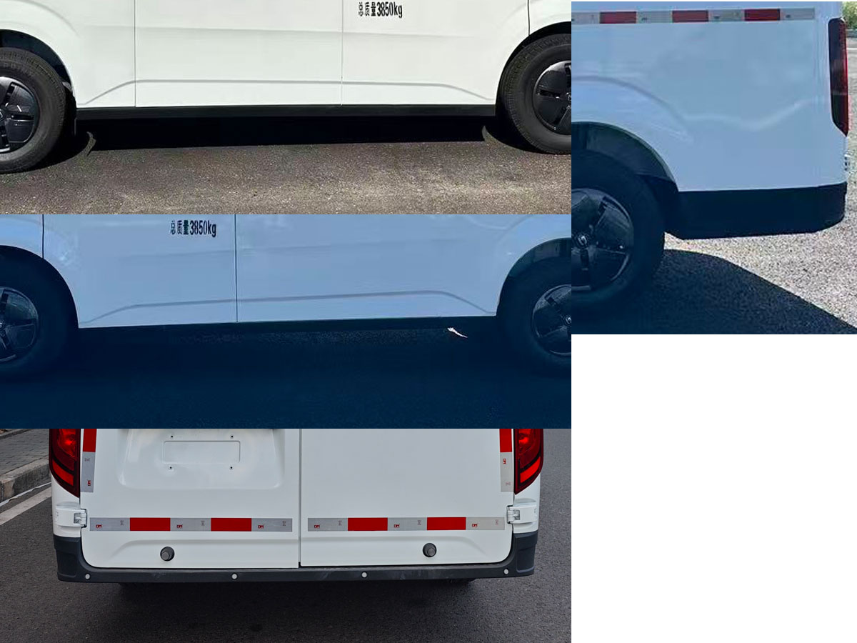 熊貓牌GK5043XXYBEV1純電動(dòng)廂式貨車(chē)公告圖片