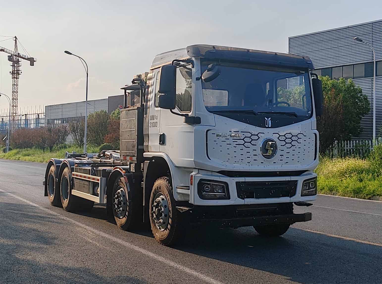 HWJ5314ZXXSXBEV型純電動(dòng)車(chē)廂可卸式垃圾車(chē)圖片