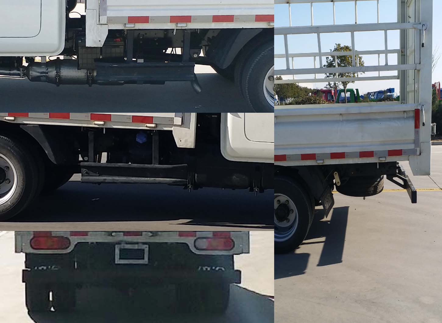 飛碟牌FD5042CCYR66K6-3倉柵式運輸車公告圖片