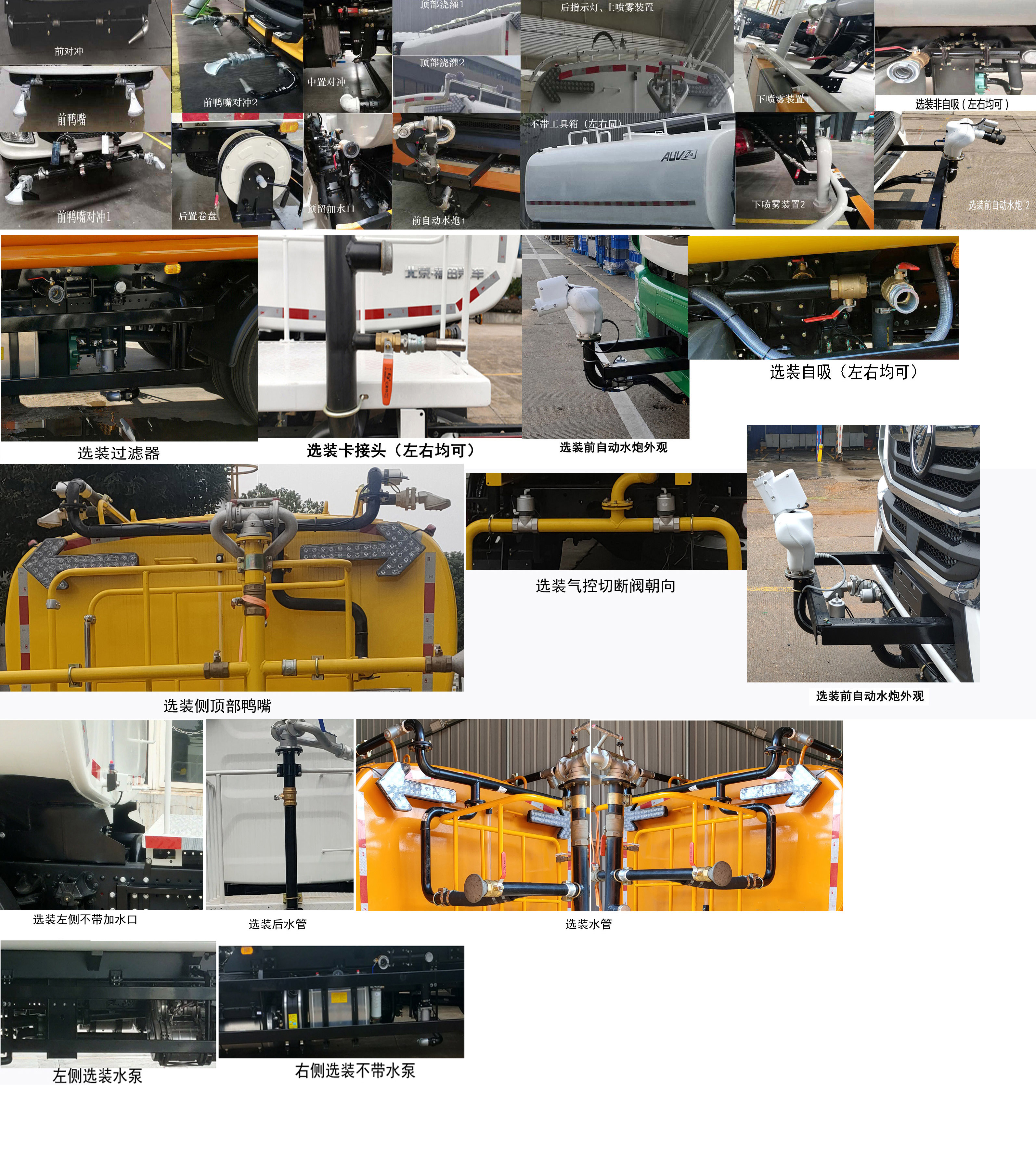 福田牌BJ5184GQXE6-H2清洗車公告圖片