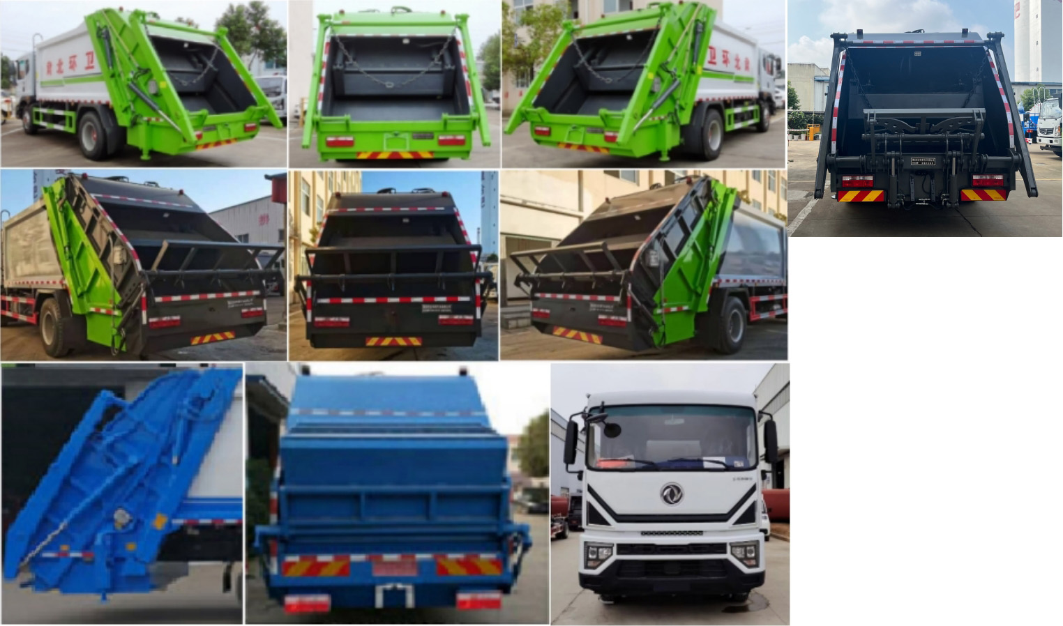 東風股份多利卡D9 WLW5180ZYSE壓縮式垃圾車公告圖片