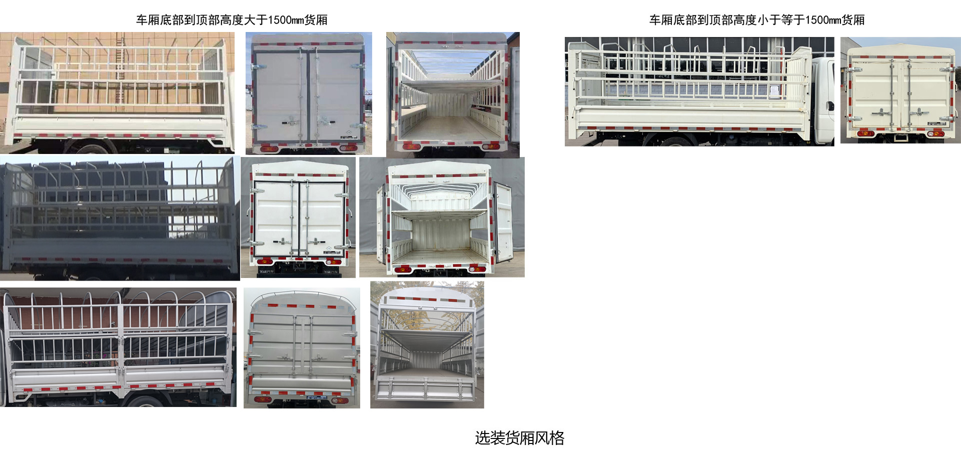 飛碟牌FD5043CCYD66K6-1倉柵式運輸車公告圖片