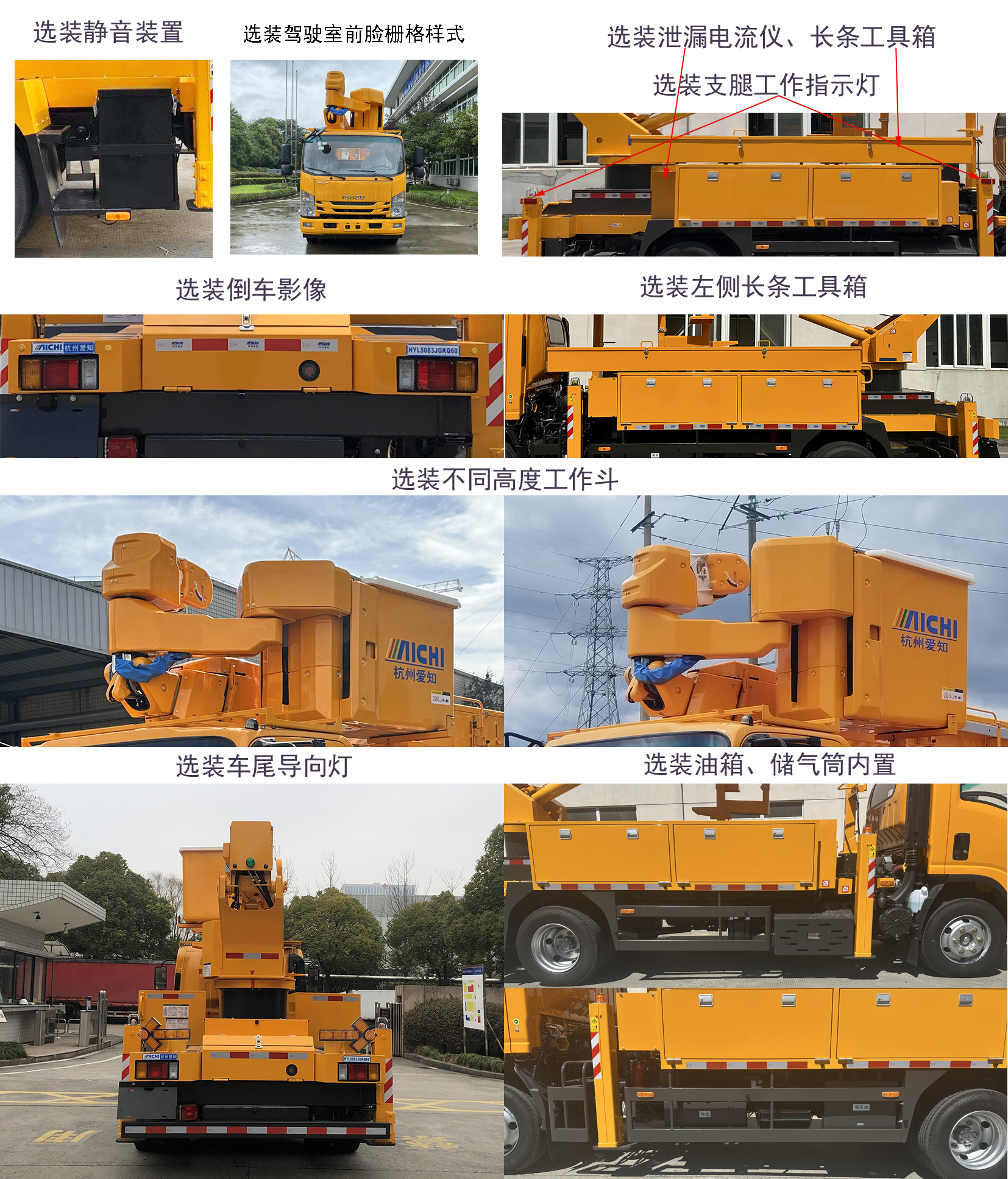 愛知牌HYL5083JGKQ60高空作業(yè)車公告圖片