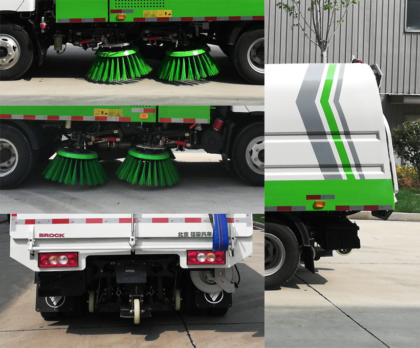 福田牌BJ5084TSLE6-H1掃路車公告圖片