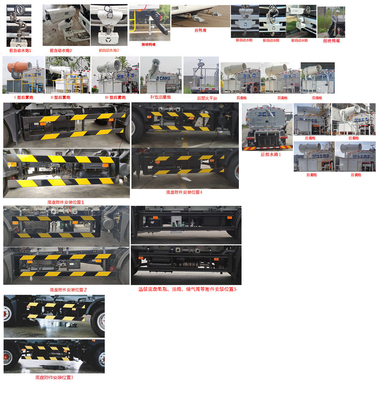徐工牌DXA5160GPSD6綠化噴灑車公告圖片