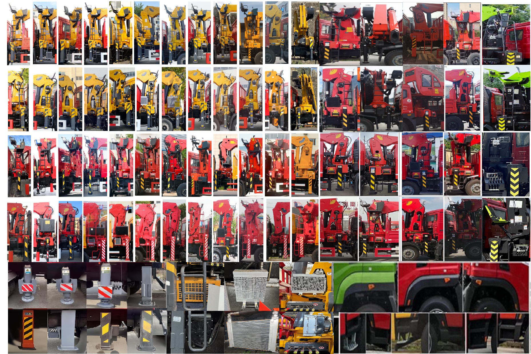 猛卡士特牌XCL5310JSQ6D隨車起重運輸車公告圖片