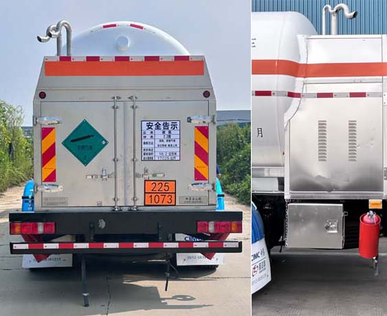 圣達(dá)因牌SDY5321GDYY低溫液體運(yùn)輸車公告圖片