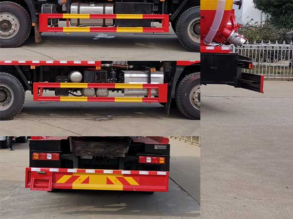 神狐牌HLQ5250GQWS6清洗吸污車公告圖片