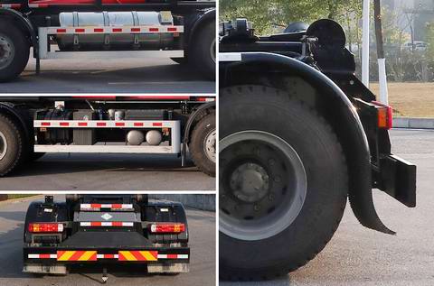 中聯(lián)牌ZBH5310ZXXZZE6NG車廂可卸式垃圾車公告圖片