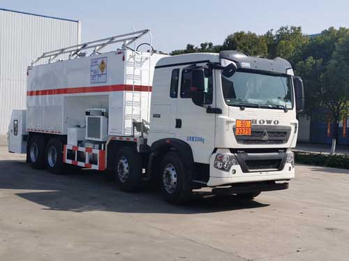 澳瑞凱牌BBQ5320THR現(xiàn)場混裝乳化炸藥車