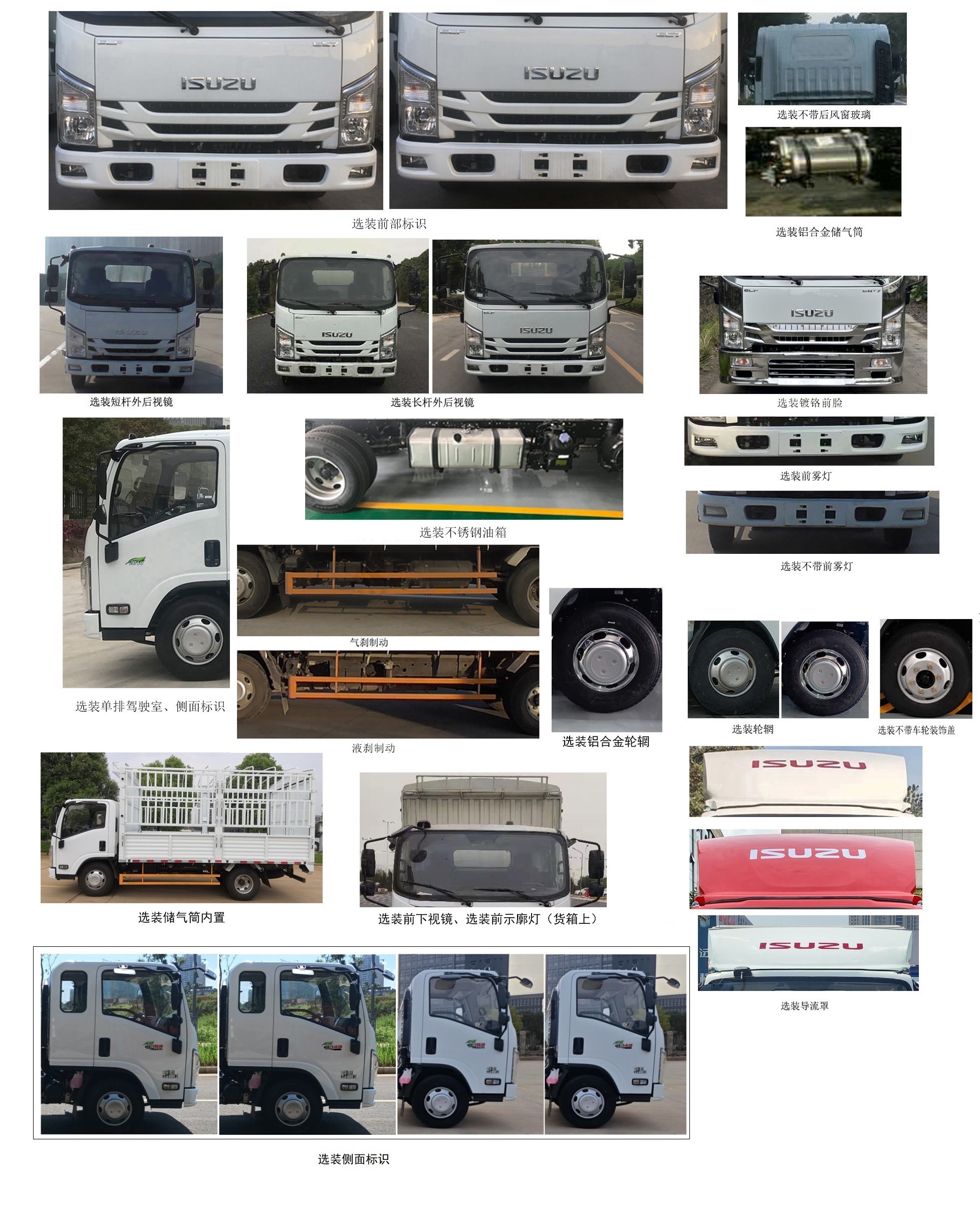 江西五十鈴牌JXW5060CCYCDJA2倉柵式運(yùn)輸車公告圖片