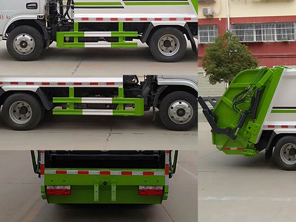 東風(fēng)股份多利卡D6 CLW5040ZYS6壓縮式垃圾車(chē)公告圖片