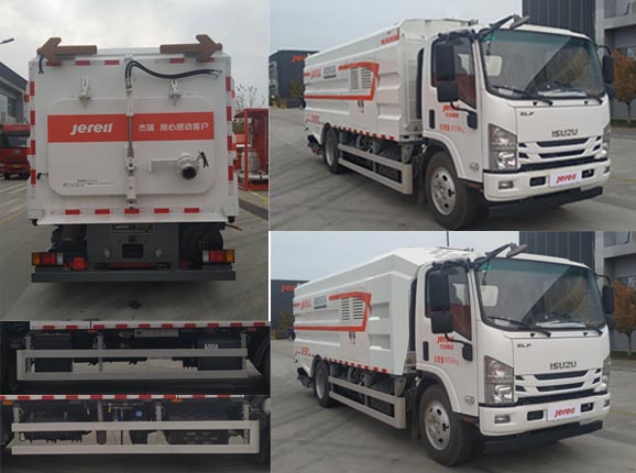 杰瑞牌JR5110TWQ道路污染清除車公告圖片