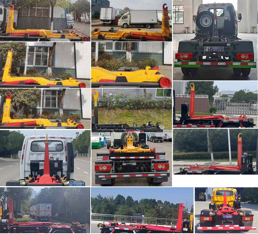 程力威牌CLW5045ZXXB6車廂可卸式垃圾車公告圖片