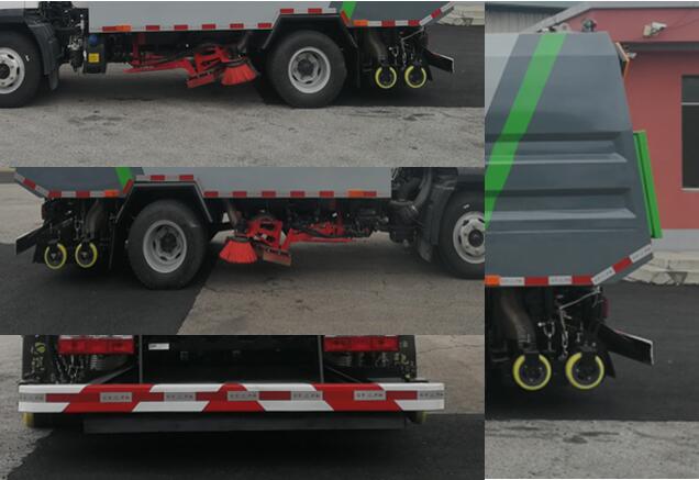 鑫華馳牌THD5090TXCC6吸塵車公告圖片